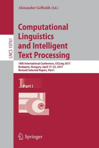 Knjiga Computational Linguistics and Intelligent Text Processing Alexander Gelbukh