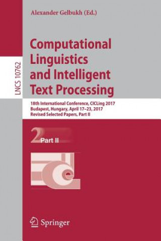 Knjiga Computational Linguistics and Intelligent Text Processing Alexander Gelbukh