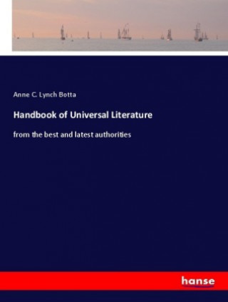 Libro Handbook of Universal Literature Anne C. Lynch Botta