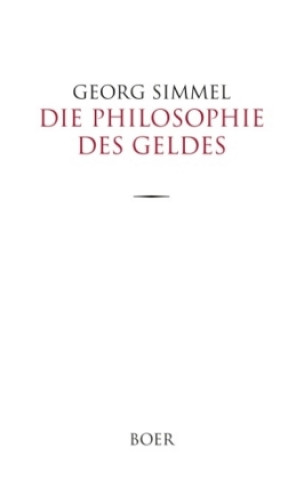 Książka Die Philosophie des Geldes Georg Simmel