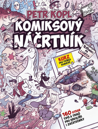 Książka Komiksový náčrtník Petr Kopl