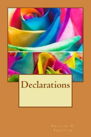 Libro Declarations Kristin G Frappier