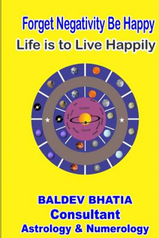 Carte Forget Negativity Be Happy: Life is to Live Happily Baldev Bhatia
