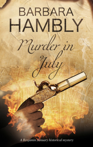 Libro Murder in July Barbara Hambly