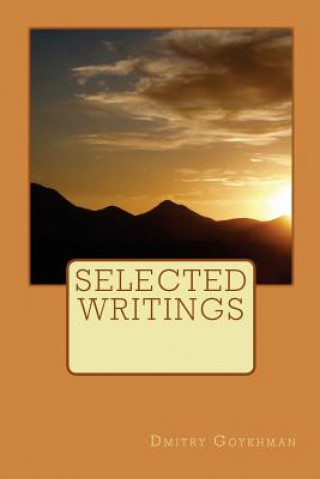 Knjiga Selected Writings Dmitry Goykhman