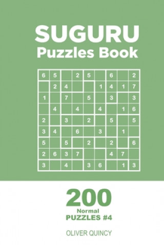 Könyv Suguru - 200 Normal Puzzles 9x9 (Volume 4) Oliver Quincy