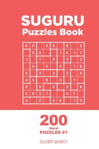 Kniha Suguru - 200 Hard Puzzles 9x9 (Volume 1) Oliver Quincy