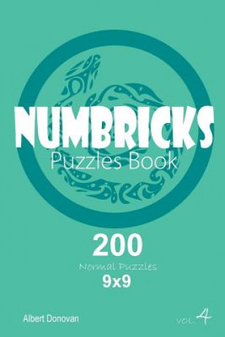 Kniha Numbricks - 200 Normal Puzzles 9x9 (Volume 4) Albert Donovan