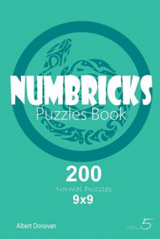 Kniha Numbricks - 200 Normal Puzzles 9x9 (Volume 5) Albert Donovan