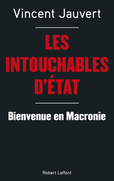 Kniha Les Intouchables d'État Vincent Jauvert