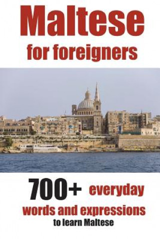 Könyv Maltese for foreigners: 700+ everyday words and expressions to learn Maltese Alain de Raymond