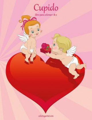 Kniha Cupido libro para colorear 1 & 2 Nick Snels