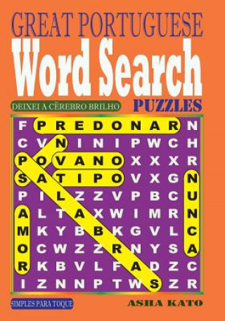 Kniha GREAT PORTUGUESE Word Search Puzzles Asha Kato