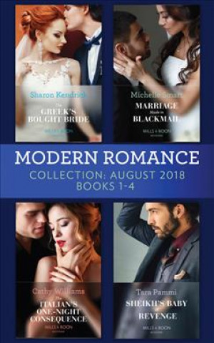 Carte Modern Romance August 2018 Books 1-4 Collection TARA PAMMI