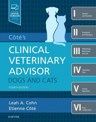 Könyv Cote's Clinical Veterinary Advisor: Dogs and Cats Cohn