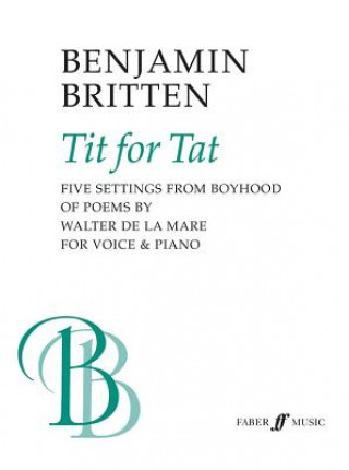 Książka Tit For Tat Benjamin Britten