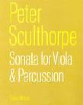 Kniha Sonata for Viola and Percussion Peter Sculthorpe