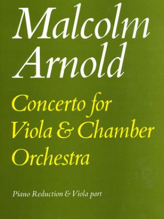 Knjiga Concerto For Viola 