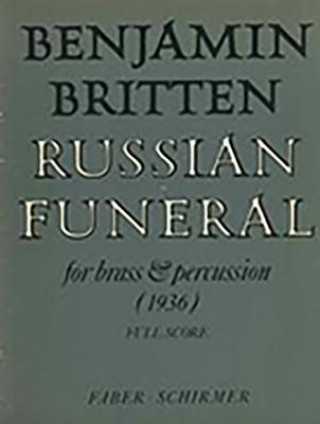 Libro Russian Funeral Benjamin Britten