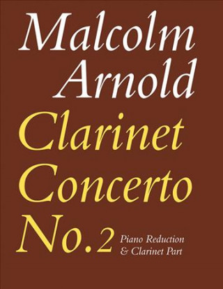 Kniha Clarinet Concerto No.2 