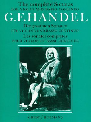 Carte Complete Violin Sonatas George Frideric Handel