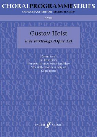 Książka Five Partsongs Gustav Holst