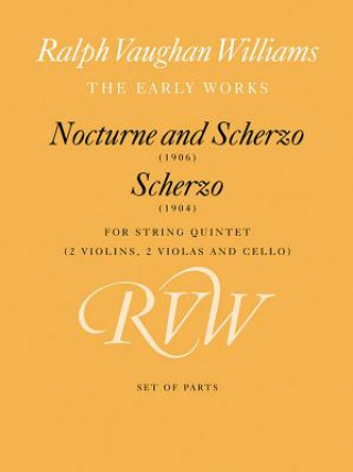 Książka Nocturne and Scherzo, and Scherzo Ralph Vaughan Williams