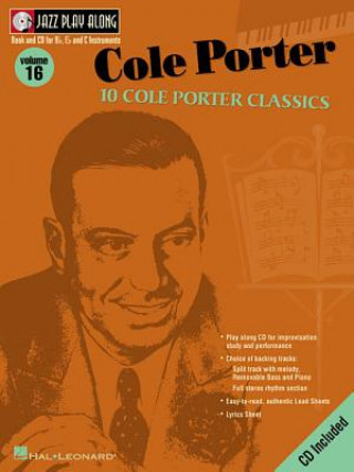 Könyv Jazz Play-Along Volume 16: Cole Porter COLE PORTER