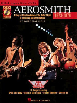 Kniha Signature Licks: Aerosmith 1973-1979 AEROSMITH