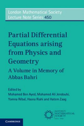 Knjiga Partial Differential Equations Arising from Physics and Geometry EDITED BY MOHAMED BE