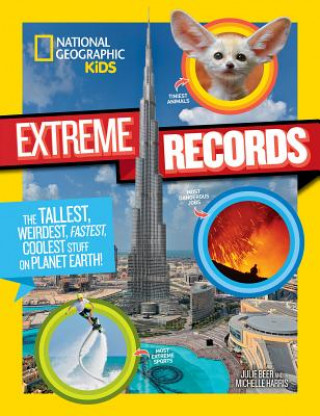 Kniha National Geographic Kids Kids Extreme Records Michelle Harris