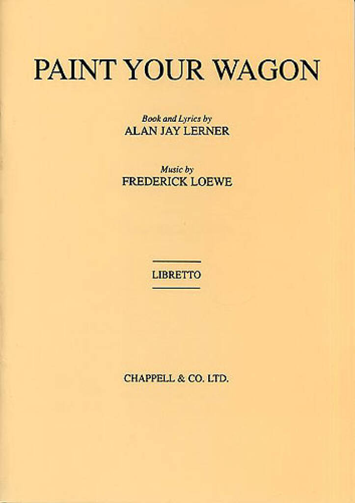Buch Paint Your Wagon LOEWE