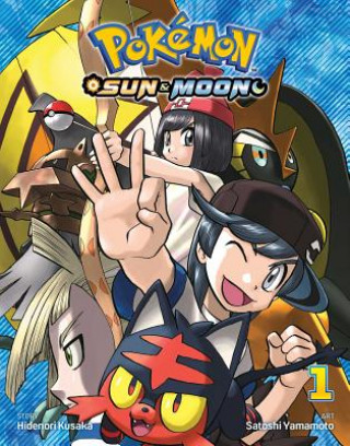 Kniha Pokemon: Sun & Moon, Vol. 1 Hidenori Kusaka