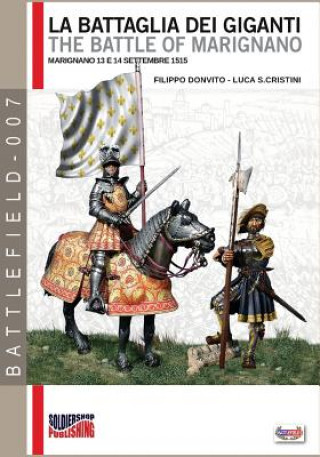 Könyv battaglia dei Giganti Filippo Donvito