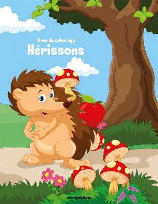 Книга Livre de coloriage Herissons 1 Nick Snels