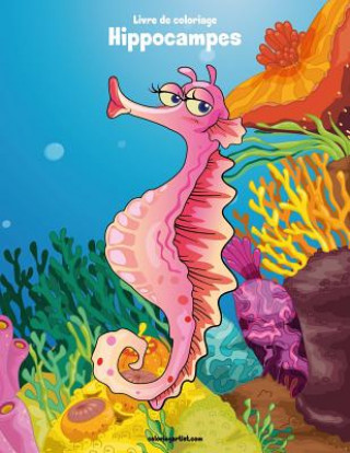 Carte Livre de coloriage Hippocampes 1 Nick Snels