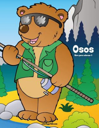 Книга Osos libro para colorear 3 Nick Snels