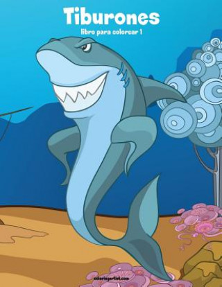 Buch Tiburones libro para colorear 1 Nick Snels