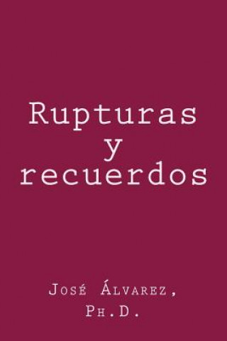 Buch Rupturas y recuerdos D Jose Alvarez Ph