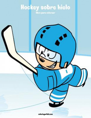 Kniha Hockey sobre hielo libro para colorear 1 Nick Snels
