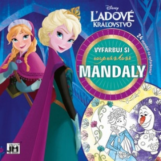 Książka Vyfarbuj si mandaly Ľadové kráľovstvo Disney