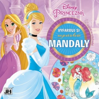 Book Vyfarbuj si mandaly Princezné Disney