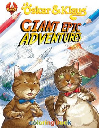 Könyv Oskar & Klaus: Giant Epic Adventures Coloring Book Mick Szydlowski