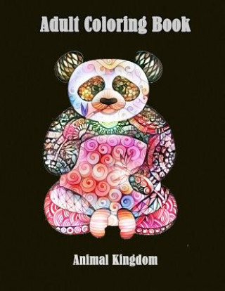 Libro Adult Coloring Book: Animal Kingdom: Animal Coloring Books for Grown-Ups with Fun Dinso See