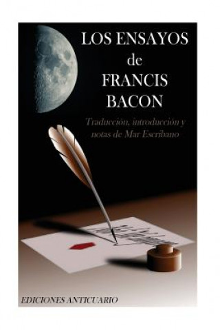 Kniha Ensayos de Francis Bacon Sra Mar Escribano