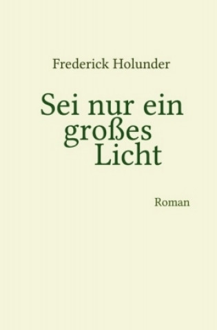 Knjiga Sei nur ein großes Licht Frederick Holunder