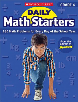 Carte Daily Math Starters: Grade 4: 180 Math Problems for Every Day of the School Year Bob Krech