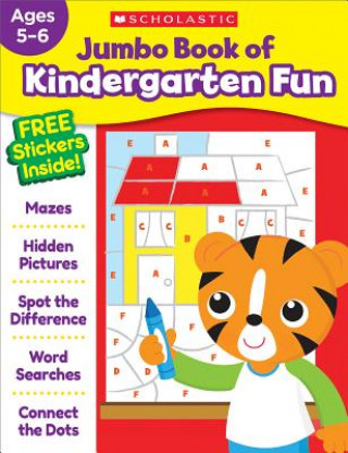 Carte Jumbo Book of Kindergarten Fun Workbook Scholastic Teaching Resources