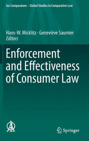 Carte Enforcement and Effectiveness of Consumer Law Hans-W. Micklitz