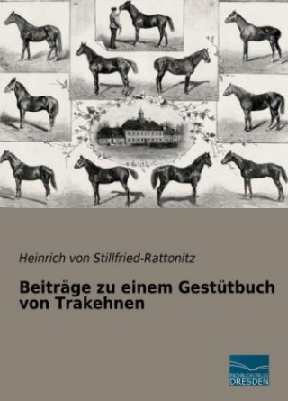Könyv Beiträge zu einem Gestütbuch von Trakehnen Heinrich von Stillfried-Rattonitz